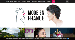 Desktop Screenshot of mode-en-france.com